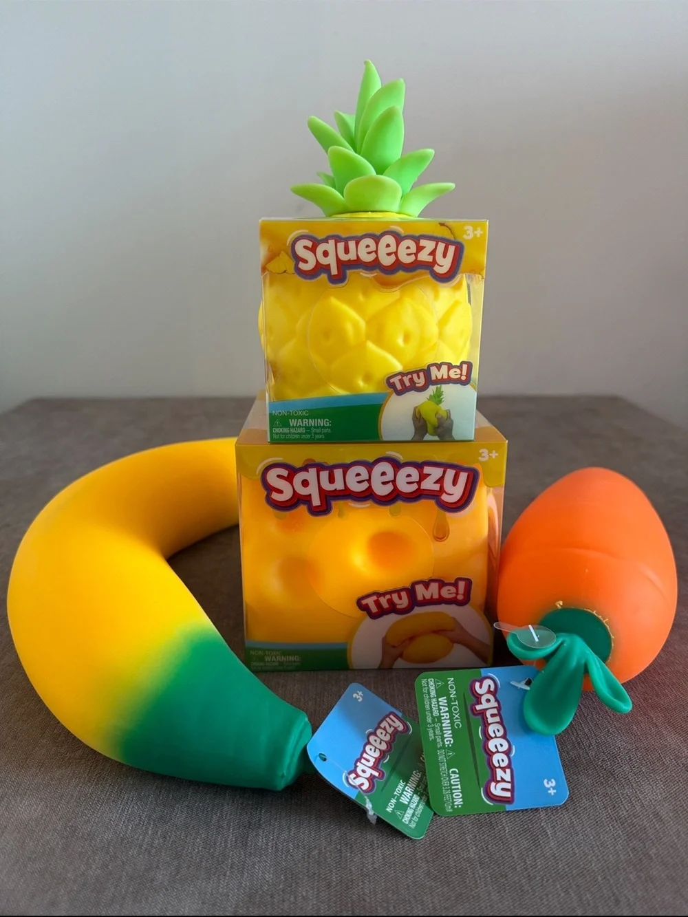 Sunny Days Squeezy Pineapple, Cheese, Banana & Carrot